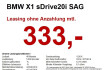 BMW X1 M-Sport sdrive20i sag m sport hud/led+/360/pan/a sitz