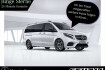 Mercedes Classe V Style Benz v 250 d 4m lang+amg+night+led+kamera+mbux+tempom