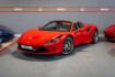 Ferrari F8 Spider  F8 spider / rosso corsa carbon lift racing seats