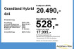 Opel Grandland Innovation hybrid 4×4 inkl. inspektionspaket big deal
