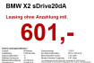 BMW X2  sdrive20da m sport livecock.hud.led.ahk.drive