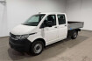 Volkswagen Transporter EcoProfi T6.1 transporter pritsche doka (5 si.) klima radio standh.