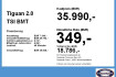 Volkswagen Tiguan  2.0 tsi bmt r 4motion awd acc ahk led navi