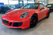 Porsche 991  911 targa 4 gts brd approved lavaorange