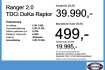 Ford Ranger Raptor 2.0 tdci doka raptor led rfk shz ahk