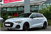 Audi A3 S-Line sportback 45tfsie s line black pano kamra vc+
