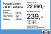 Volkswagen Passat SW Elegance Passat variant 2.0 tdi 4motion r line awd led