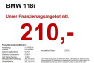 BMW Série 1 Advantage 118 i advantage led/pdc/shz/tempomat/cockpit pro led/p