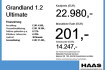 Opel Grandland Ultimate 1.2 ultimate ahk + navi + sitzheizung