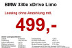 BMW Série 3 Autres 330 e xdrive limo m sportpaket innopaket.acc.egsd
