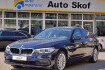 BMW Série 5 Sport 530 i sport line | imperialblau | leder | schiebedach | memory | kamera | navi professional | 2.hand | sport automatik |